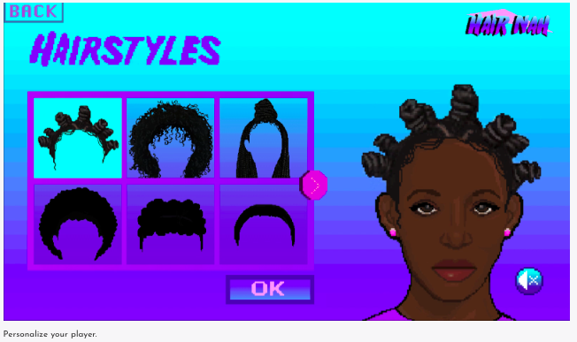 Hair Nah, jeu vidéo sur les cheveux crépus
